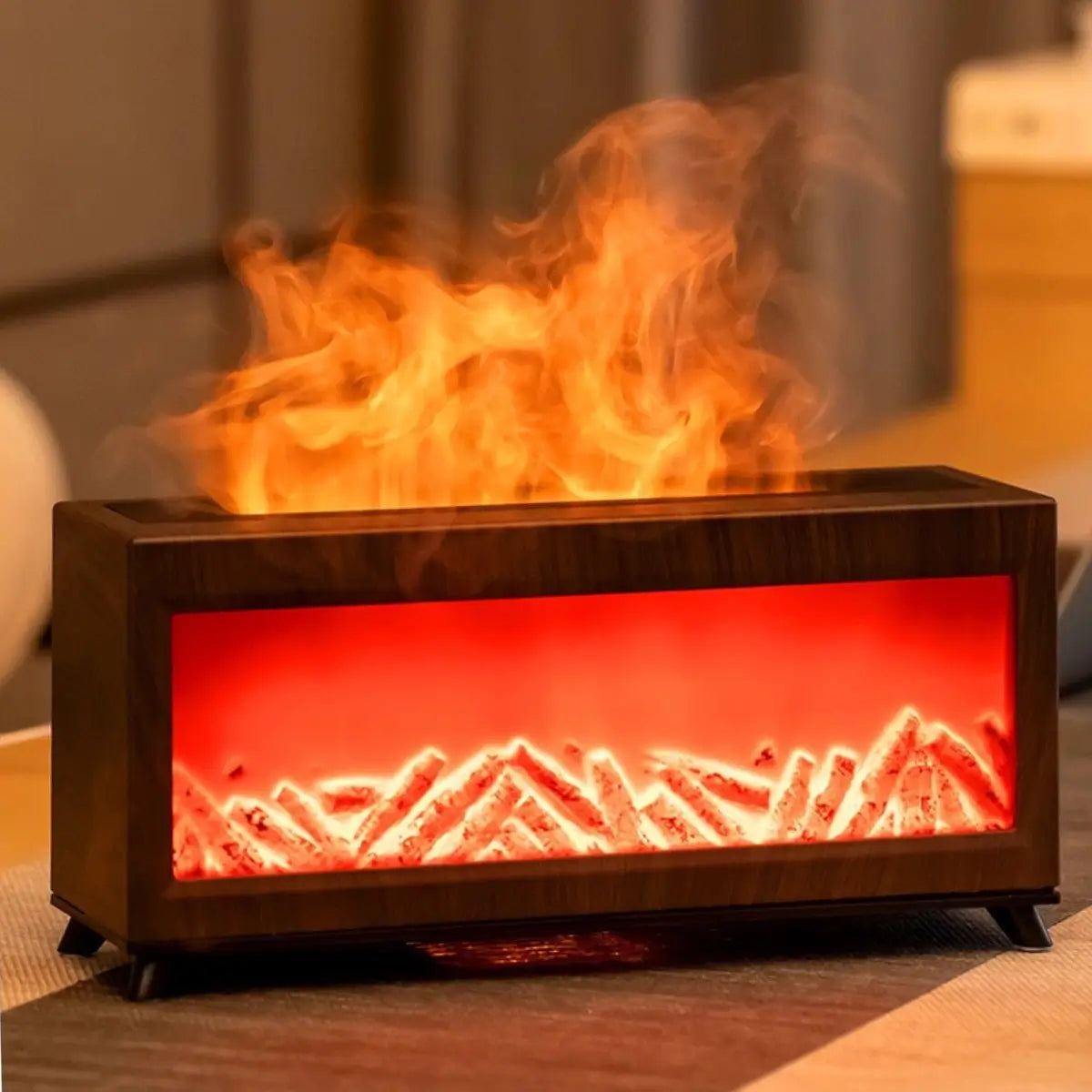 Fireplace Flame Aroma Essential Oil Diffuser