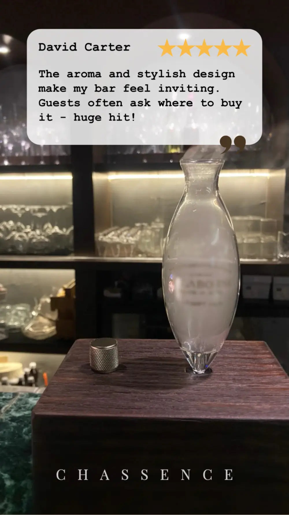How to Create a Unique Brand and Space Experience Through CHASSENCE Aroma Diffuser Testimonials image 1